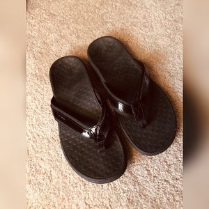 Vionic Black Sandals- Size 7 - Worn once